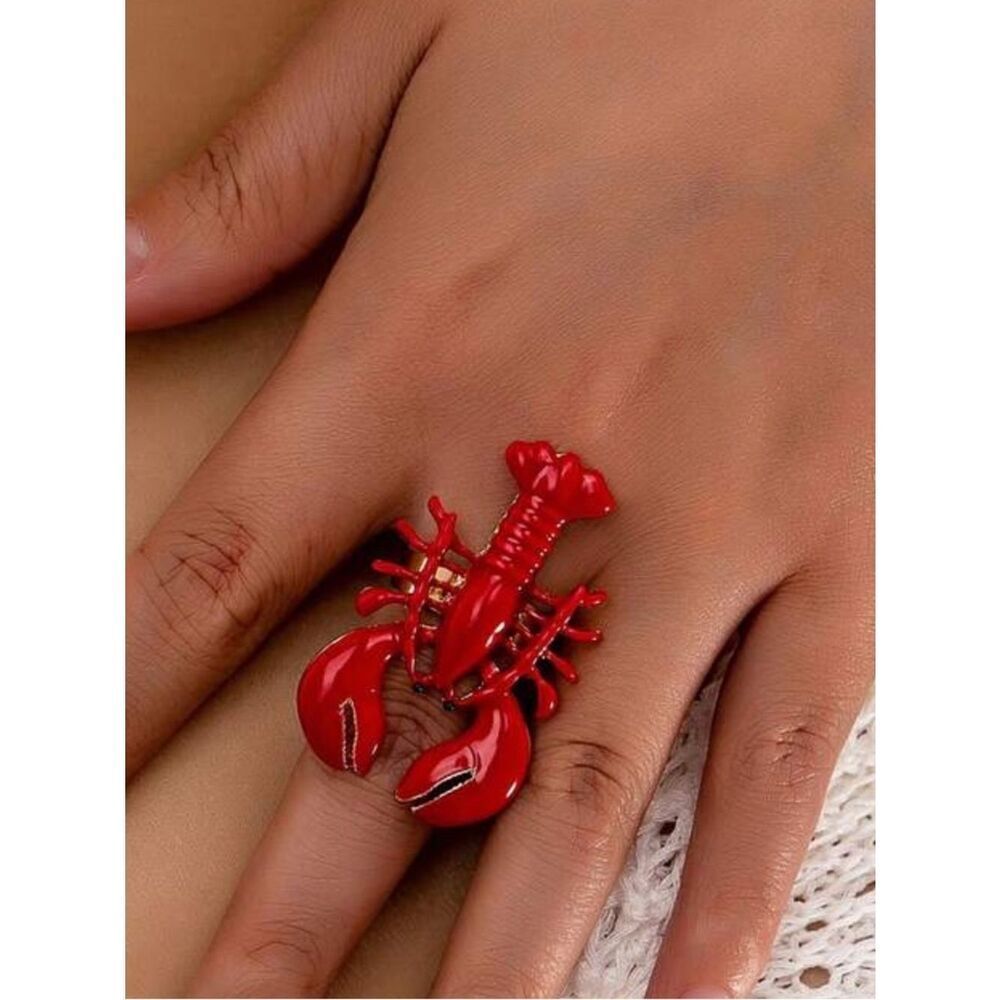 Lobster Statement Ring N2081